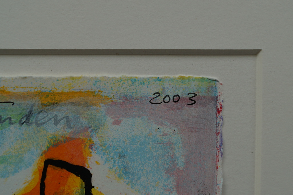 Marion Bloem - gesigneerde zeefdruk - 2003 kopen? Bied vanaf 20!