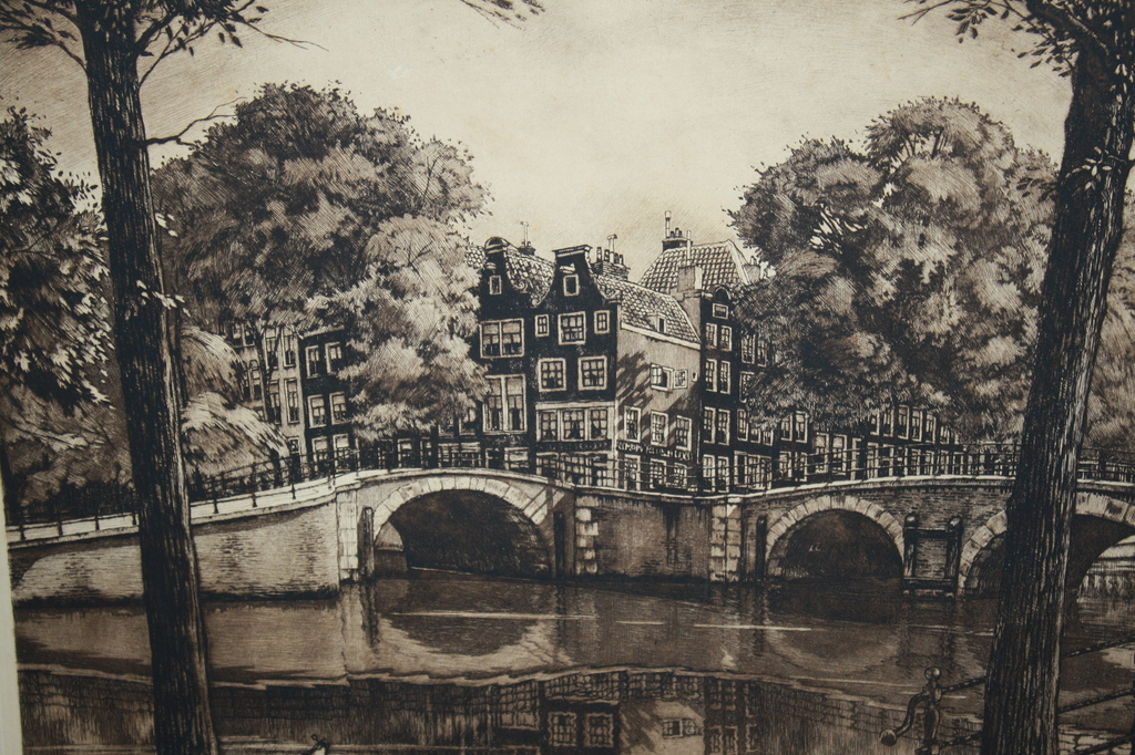 CORNELIS BRANDENBURG - ETS REGULIERSGRACHT verkocht voor € 45!