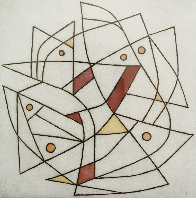 Jorj Morin - Hommes d’Armes, ets (mooi ingelijst) verkocht voor € 75!