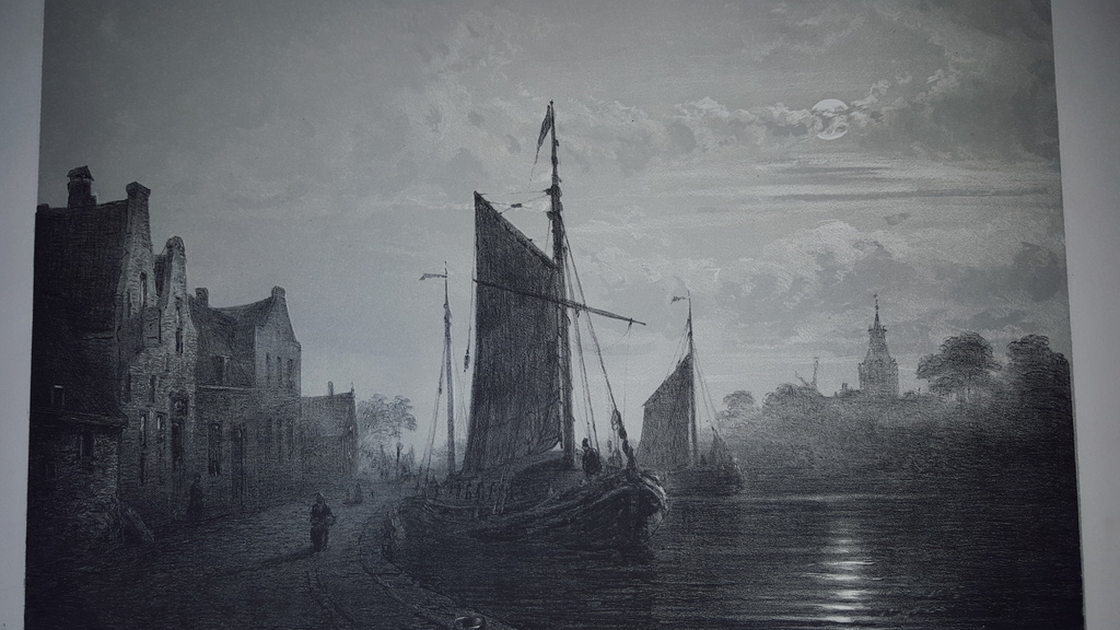 P.P. Schiedges - litho K St. van C.W. Meiling verkocht voor € 70!