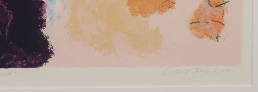 Henk van Vessem: Zeefdruk, De avond - Ingelijst kopen? Bied vanaf 60!