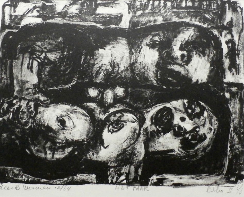 Kees Buurman - Litho: Het Paar - 1964 kopen? Bied vanaf 45!