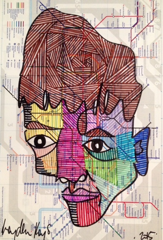 Hayden Kays, Colourful Man, origineel, gesigneerd kopen? Bied vanaf 200!