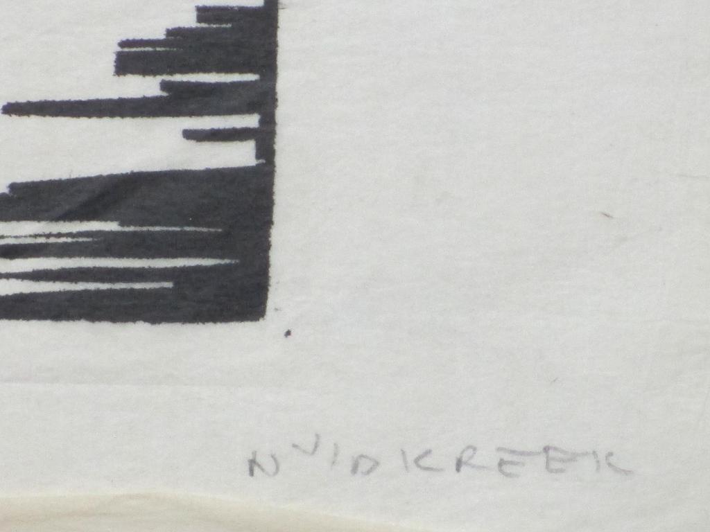 Nicolaas van der Kreek, Blote danseres, Houtsnede kopen? Bied vanaf 35!