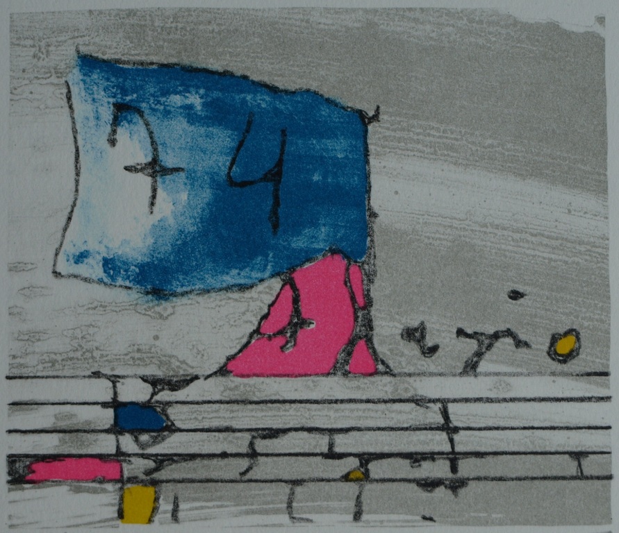 Onbekend : Litho, Zonder titel – 1992 – oplage 60 ex. kopen? Bied vanaf 10!