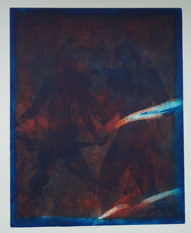 Mark Visione - gesigneerde ets - a marriage IV verkocht voor € 40!