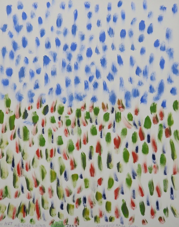 Meertje Kaal: Acryl op doek, Het herders kind - Ingelijst (Groot) kopen? Bied vanaf 1!