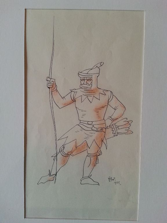 Harry j van Piggelen - Diverse kleine tekeningen gemengde techniek.... kopen? Bied vanaf 1!