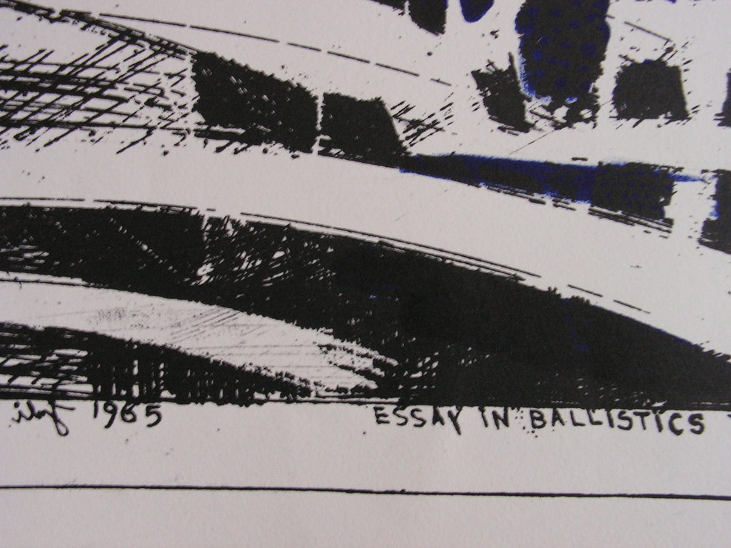 Hannes Postma (1924-1992) - lithografie -  Essay in Ballistics II kopen? Bied vanaf 25!