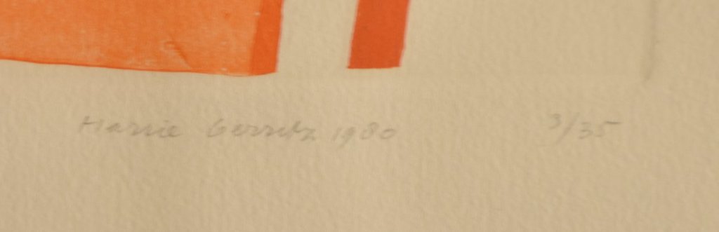 Harrie Gerritz - Ets - De roze maan van het zuiden kopen? Bied vanaf 10!