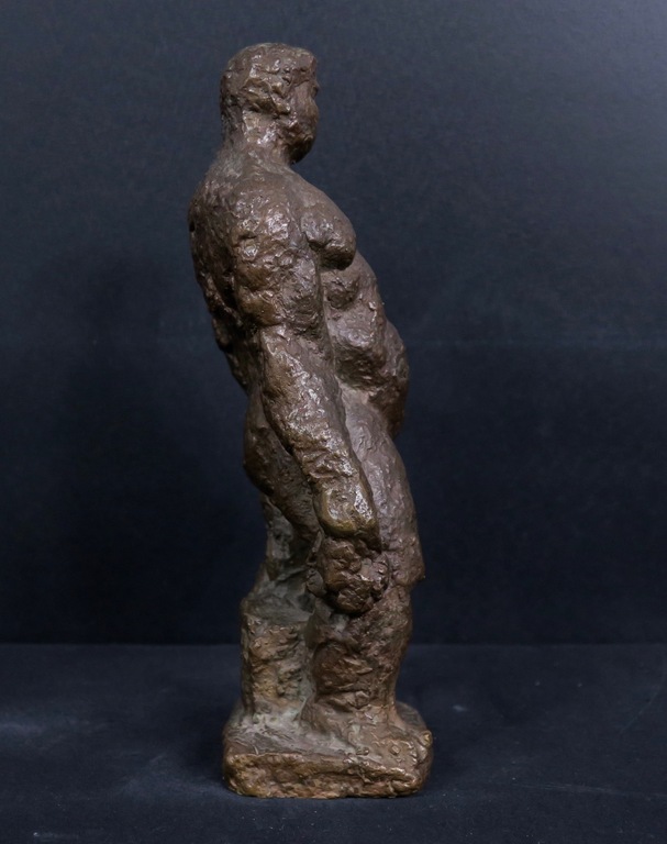 Hubert van Lith: Bronzen sculptuur, Man kopen? Bied vanaf 100!