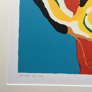 Menno Baars - Menno Baars ( 1967 ) "Pierre " - Hand gesigneerde zeefdruk op papier kopen? Bied vanaf 25!