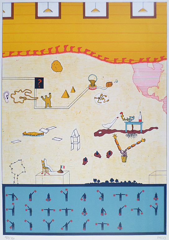 Jan Voss - Zonder titel, litho kopen? Bied vanaf 40!