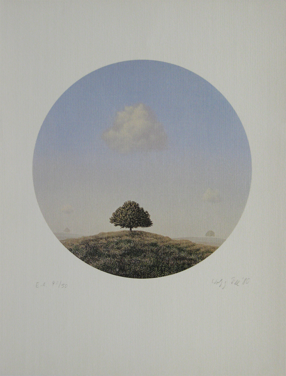 Wolfgang Fröde - "Baum" - Seriegrafie, 1980 (Handgesigneerd) kopen? Bied vanaf 45!