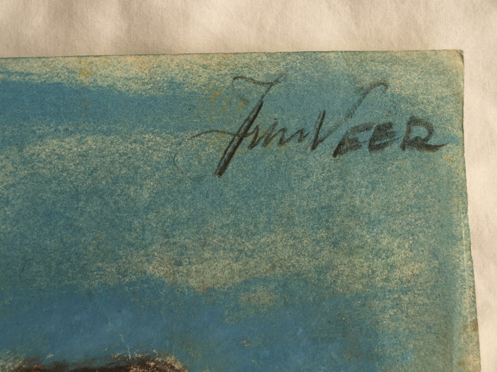 Jan van der Veer: Pastel – Naakte vrouw – gesigneerd – 38 x 58 cm kopen? Bied vanaf 1!