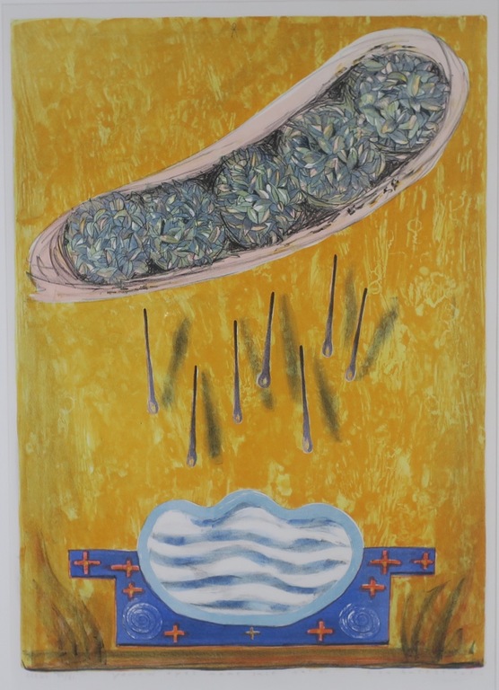 Lon Buttstedt: Litho, Yemeni eyes make salt water - Ingelijst kopen? Bied vanaf 25!