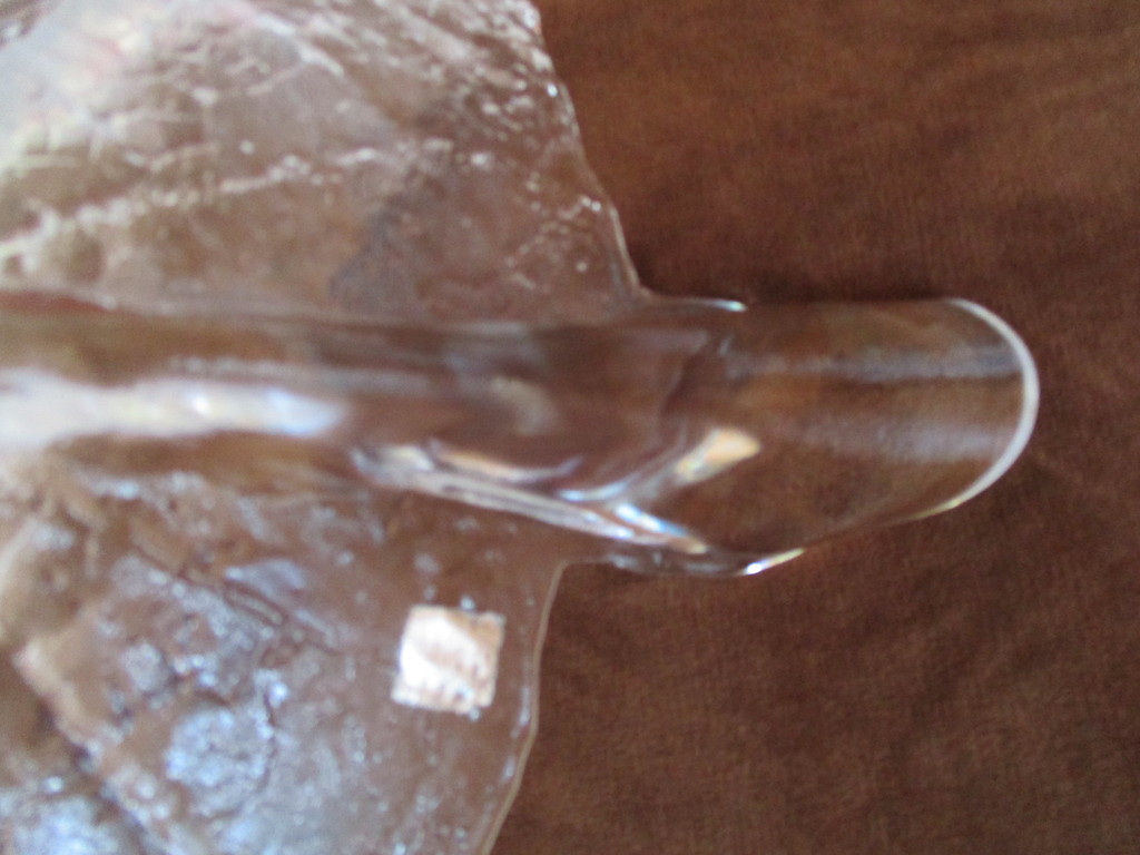 Matt Jonasson - Kristallen schaal in vorm van een blad kopen? Bied vanaf 25!