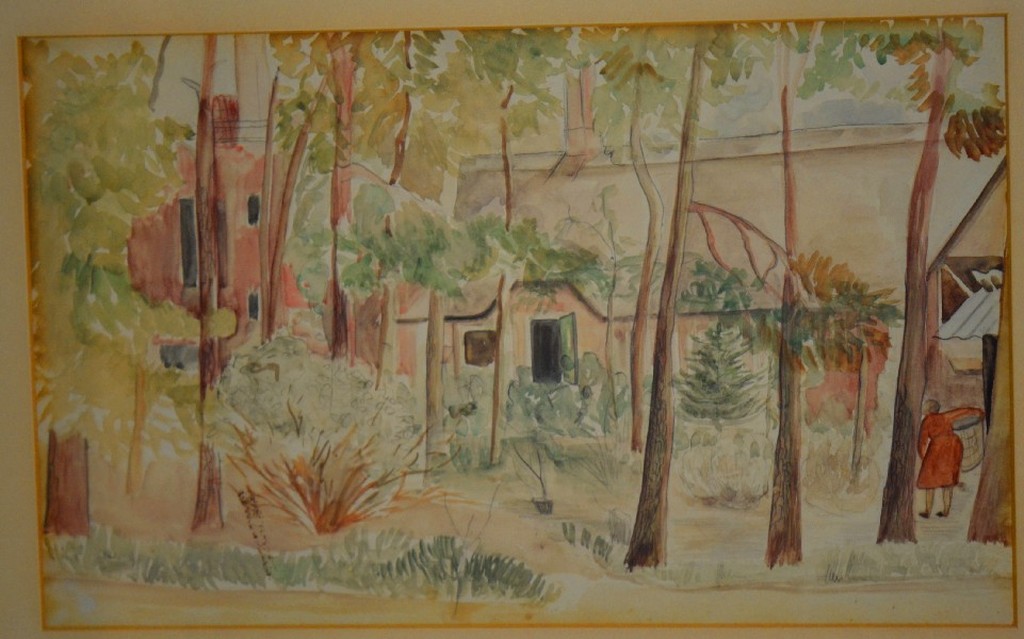 Onbekend. Aquarel. Houtsprokkelaarster kopen? Bied vanaf 1!