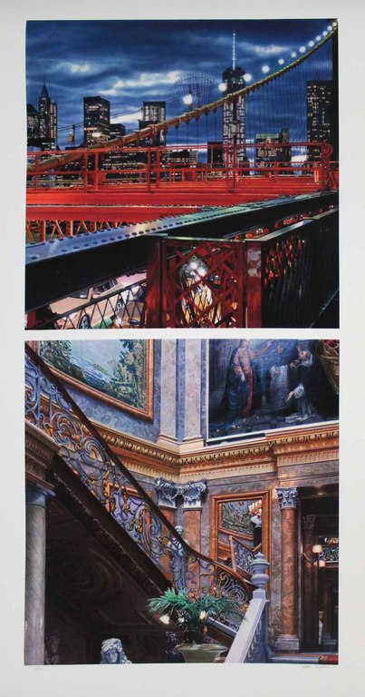 DON EDDY. -Two Realism II- Prachtige Giclee. Handgesigneerd. 2015.GROOT! verkocht voor € 87!