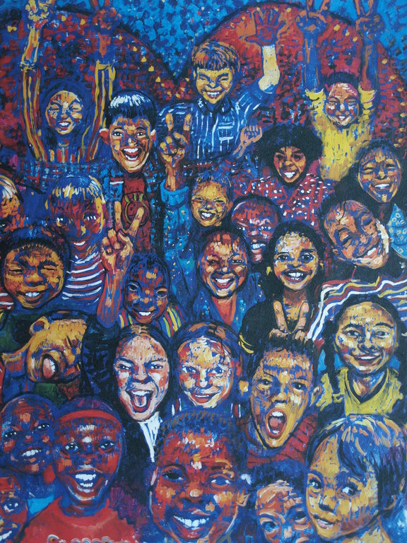 Jurriaan van Hall : affiche Unicef – Make Art not War!! – gesigneerd – 2003 kopen? Bied vanaf 1!