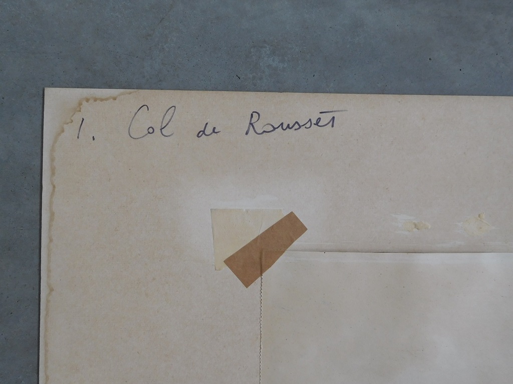 Jan Sluijters Junior, Aquarel, "Col de Rousset". kopen? Bied vanaf 75!