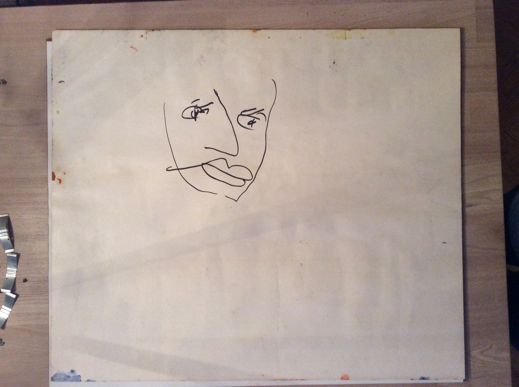 Origineel schilderij / collage Herman Brood: Roy Orbison kopen? Bied vanaf 595!