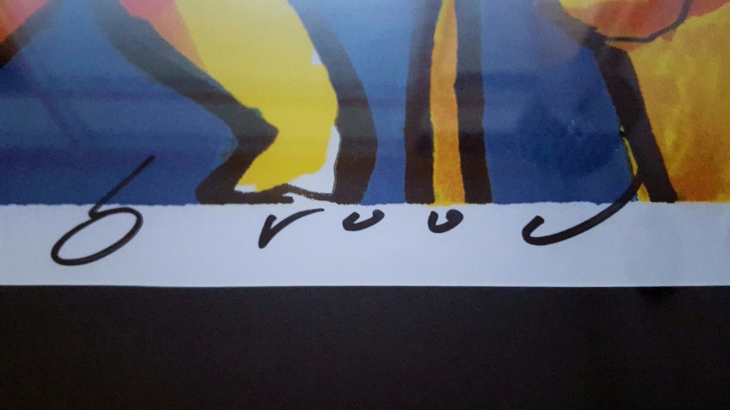 Herman Brood, litho, Barbie op vakantie kopen? Bied vanaf 175!