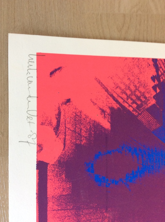 Henk van de Vet en Ilona Schuit - 2 gesigneerde en genummerde zeefdrukken kopen? Bied vanaf 1!