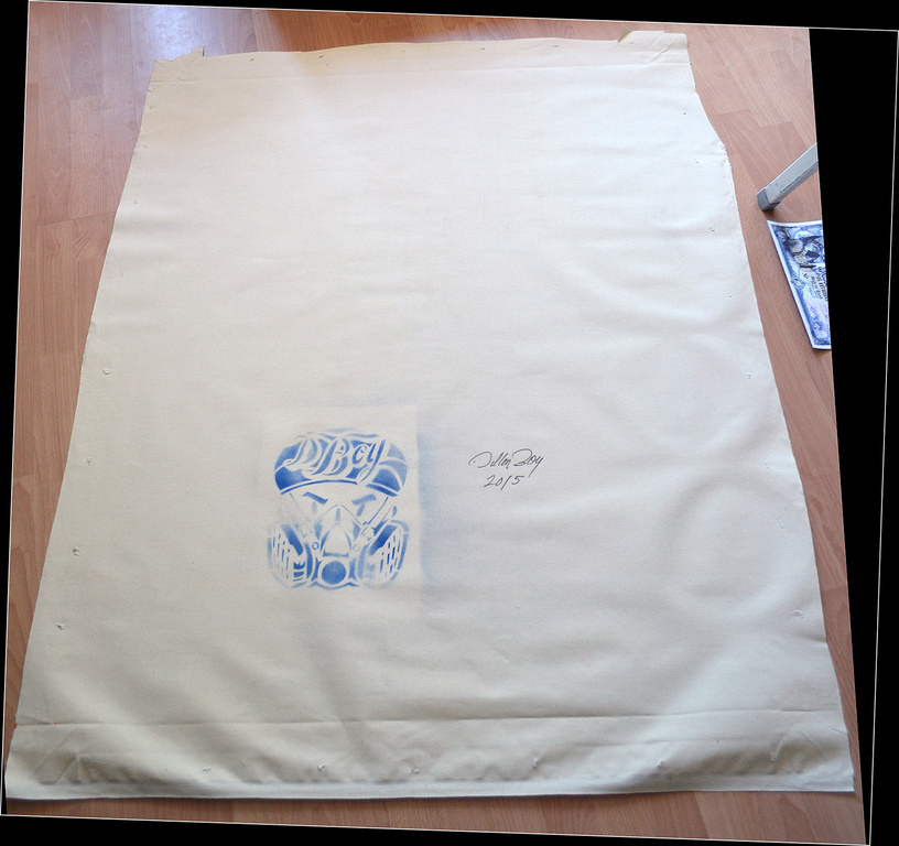 Dillon Boy, Mouse Pride, uniek origineel werk op groot doek, COA, 2015 kopen? Bied vanaf 900!