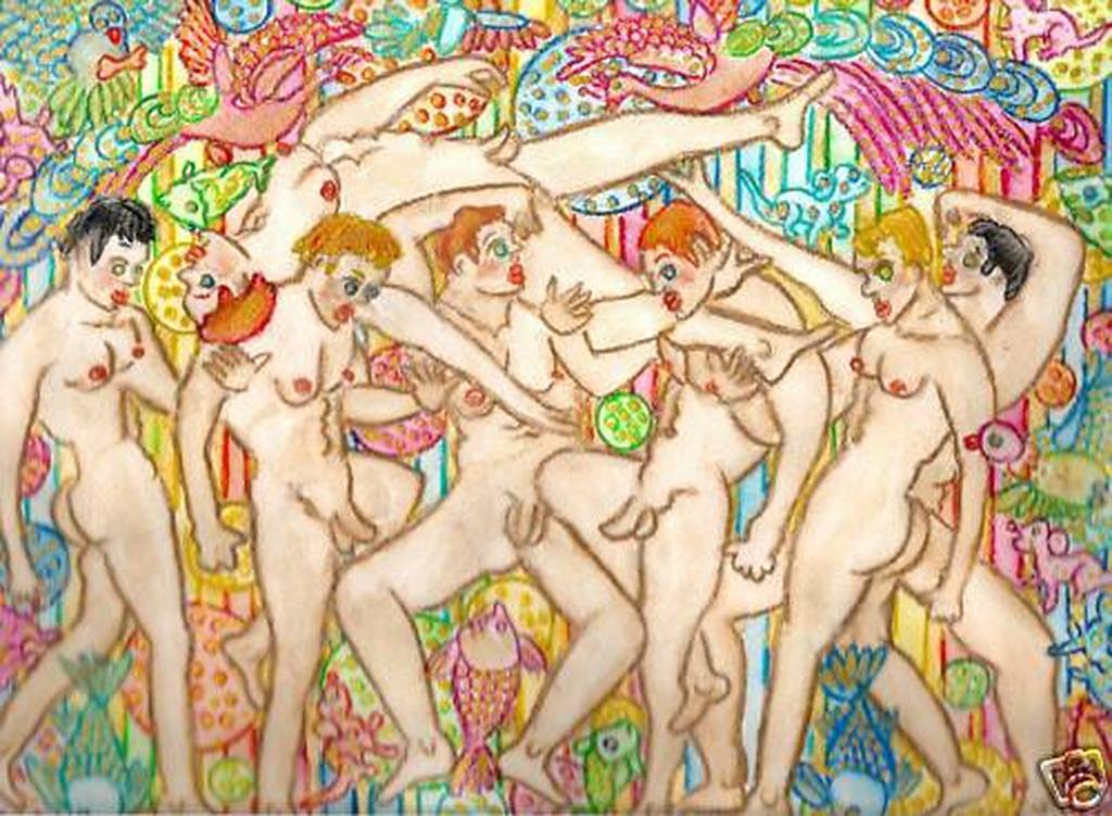 IT WAS A VERY GOOD YEAR  by Toshi Ota Funny drawing Gay related kopen? Bied vanaf 8!