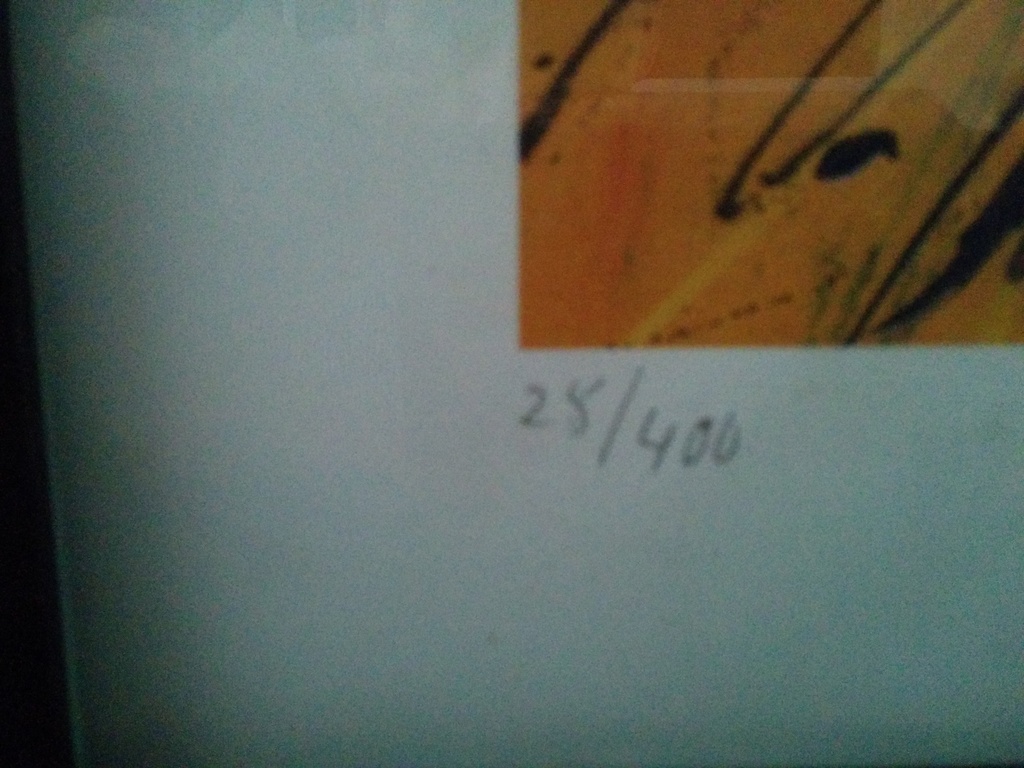 Herman Brood; Originele Zeefdruk de Zaaier 25/400 (handgesigneerd) kopen? Bied vanaf 200!