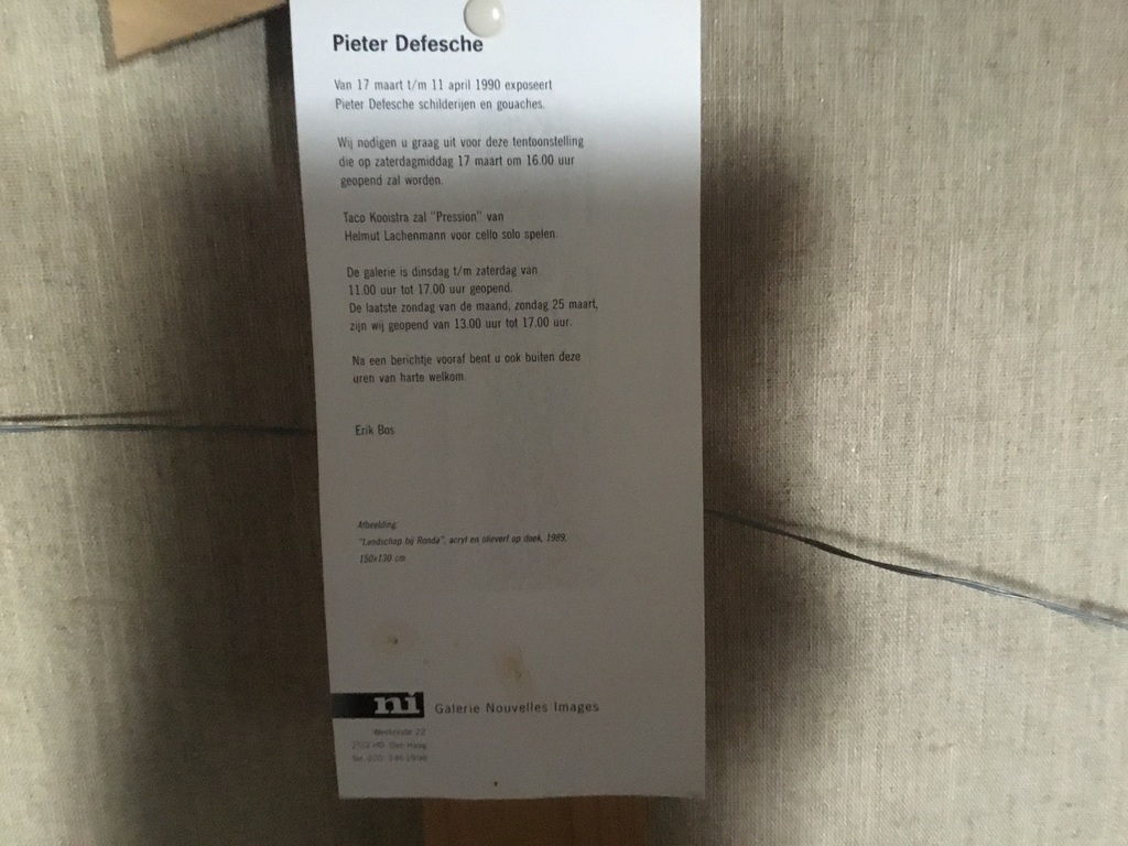 Pieter Defesche - Pieter Defesche olieverf op doek titel :Toledo kopen? Bied vanaf 3000!