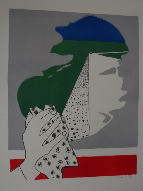 gesigneerde Nieuwe Figuratie Lithografie van Jacob Zegveld 1945-2002 kopen? Bied vanaf 1!