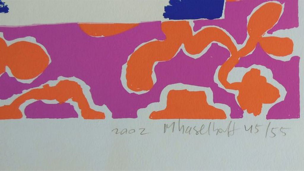 Marianne Haselhoff, zeefdruk, Portret van een man, 2002 kopen? Bied vanaf 1!