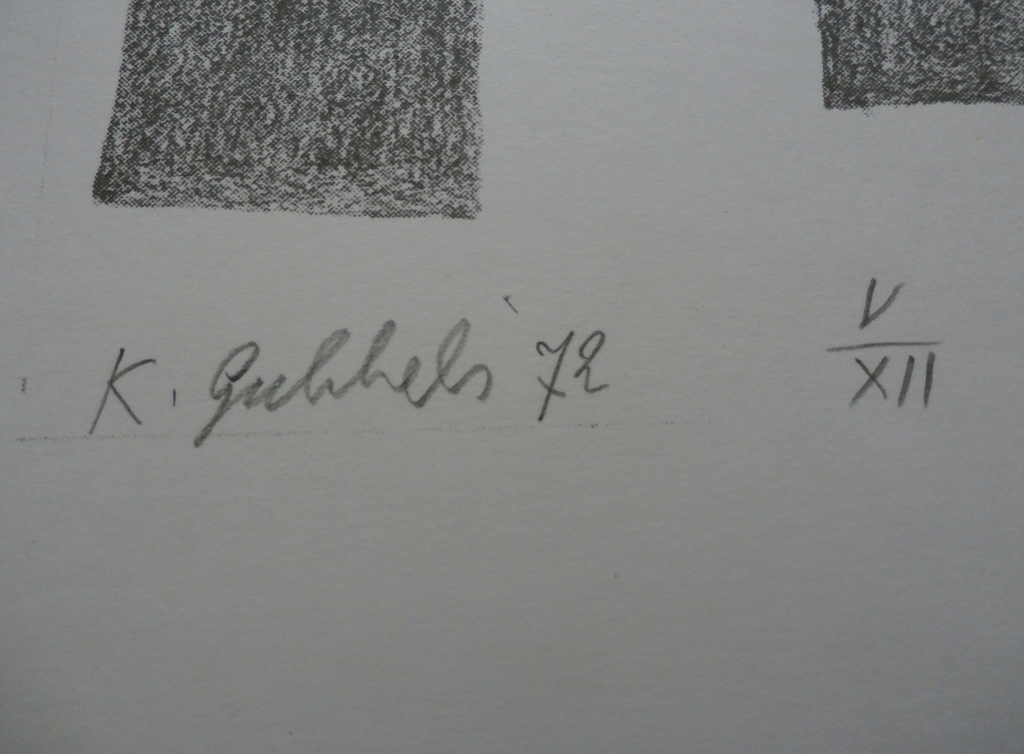 Klaas Gubbels - Zeefdruk: Gelderse kunstkalender - 1973 kopen? Bied vanaf 125!