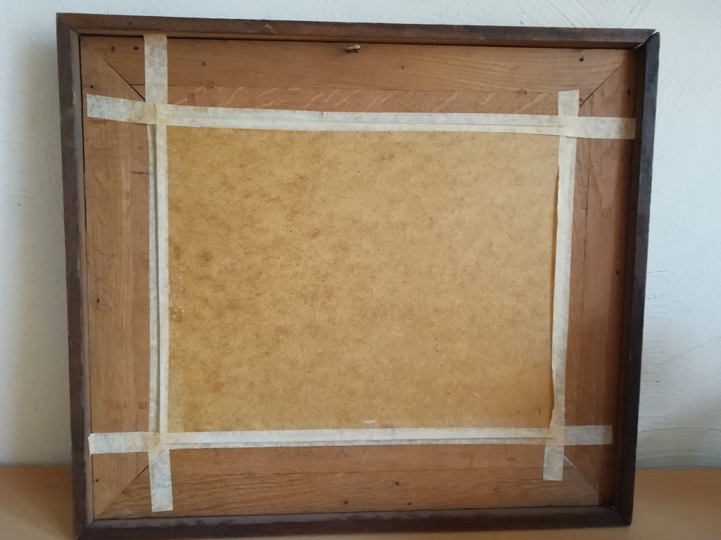 onbekend kunstenaar - olieverf op paneel - winter landschap kopen? Bied vanaf 1!