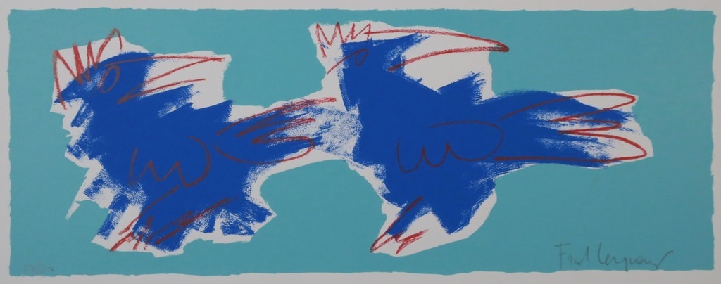 Frank Lengvenius: Zeefdruk, Vogel III kopen? Bied vanaf 1!