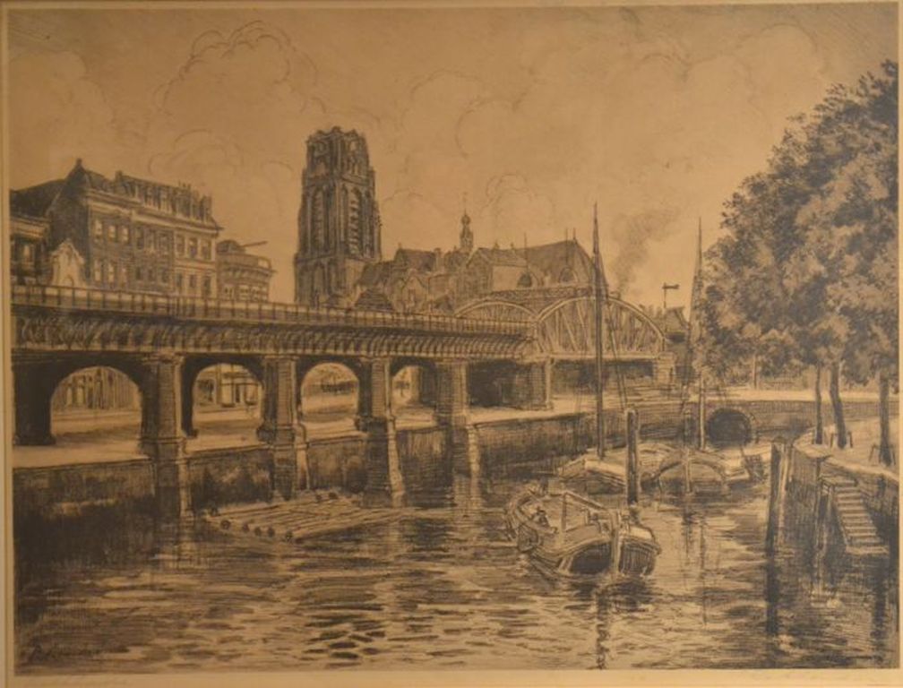 Louis Landré: Ets, Kolkkade Rotterdam kopen? Bied vanaf 1!