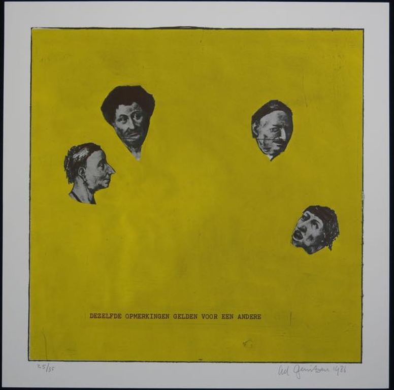 Ad Gerritsen: Zeefdruk, Dezelfde opmerkingen gelden voor een andere kopen? Bied vanaf 1!