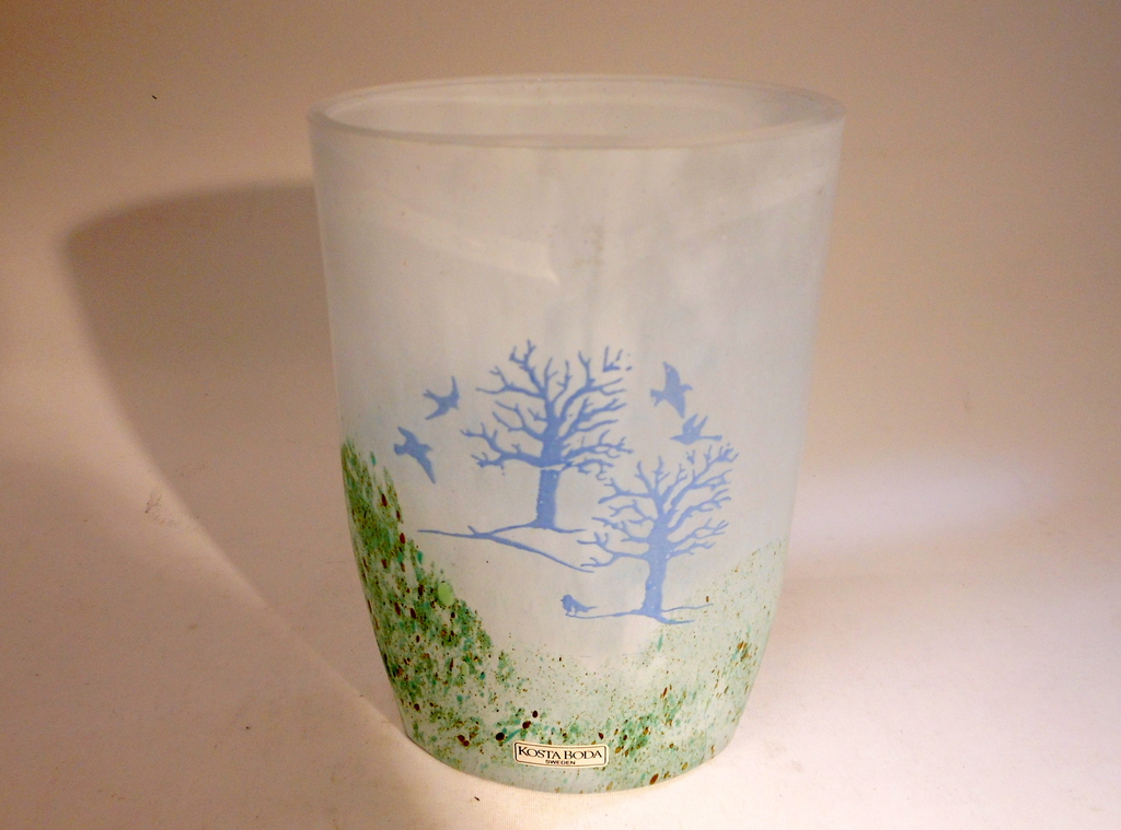 Kjell Engman / Kosta Boda - vaas Autumn & Spring kopen? Bied vanaf 10!