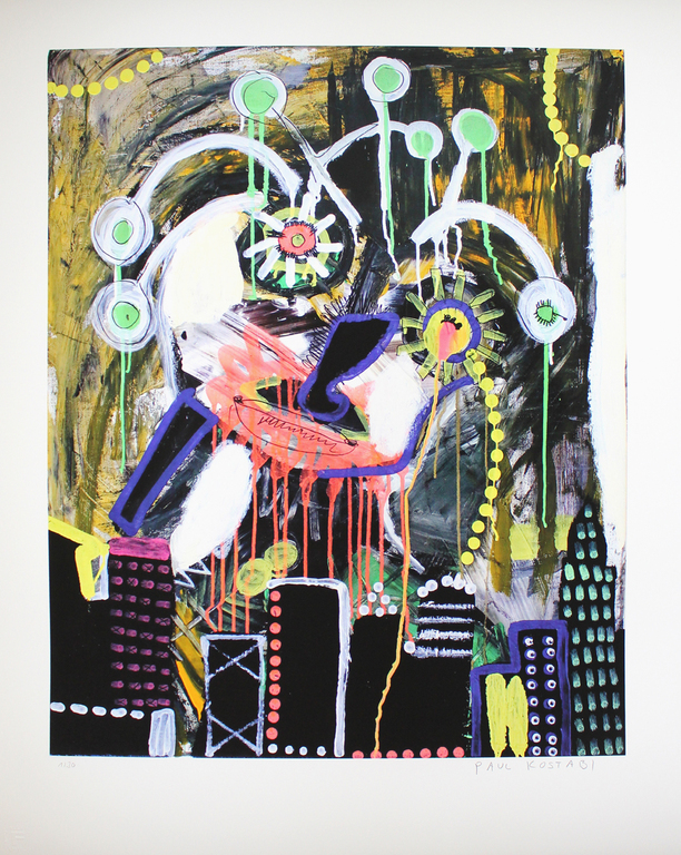 Paul Kostabi - Symphonic Turbulences verkocht voor € 45!
