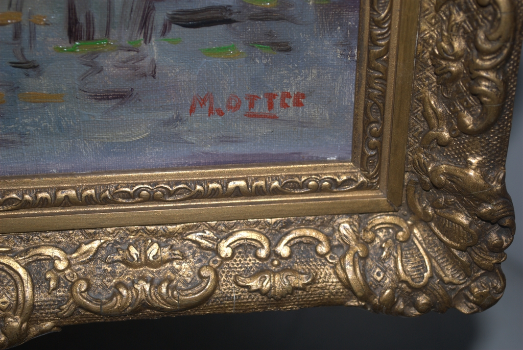 BOSVEN - OLIEVERF OP DOEK - PSEUDONIEM  Marc OTTEE kopen? Bied vanaf 65!