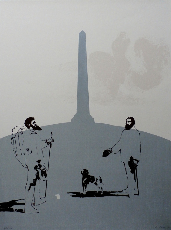 Peter Bes - Litho - 1993 verkocht voor € 45!