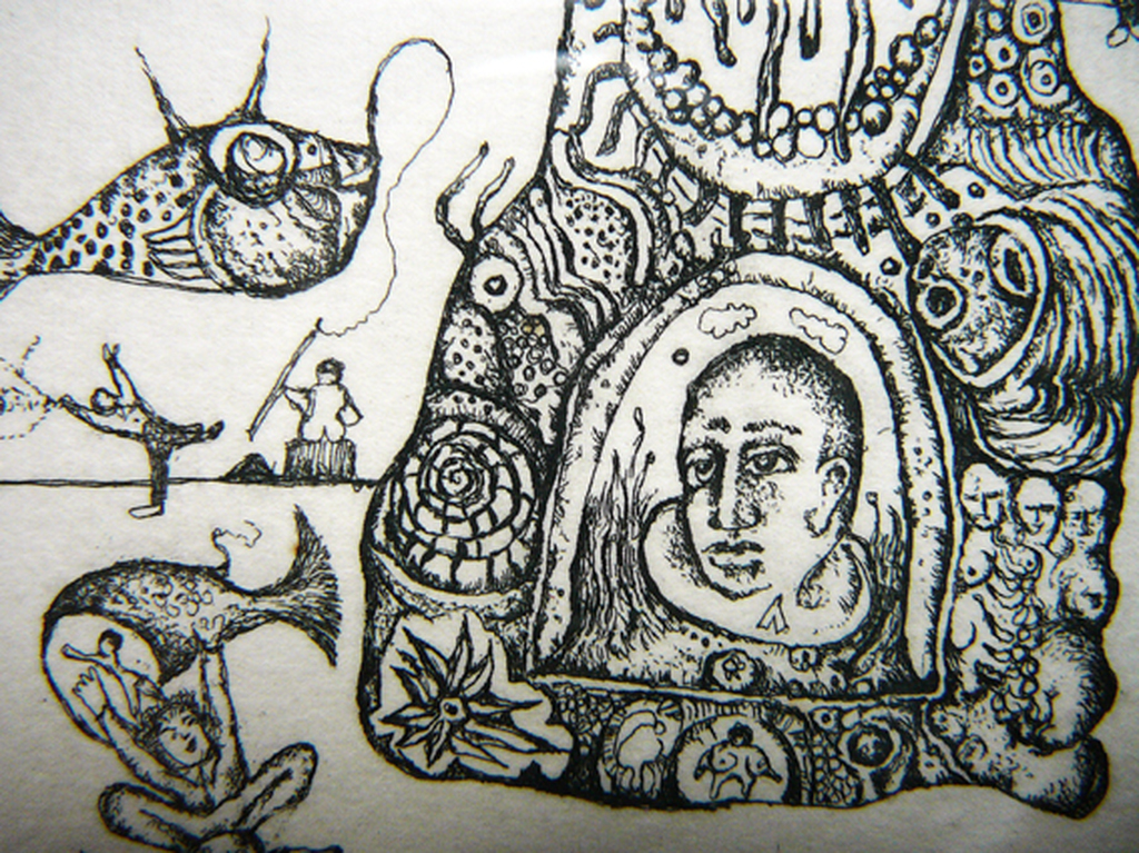 Ab Steenvoorden: 'Het Nijlpaard' -ets 1972-  kopen? Bied vanaf 35!