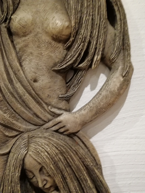 wand sculptuur uit natuursteen - afkomstig uit Frankrijk kopen? Bied vanaf 1!