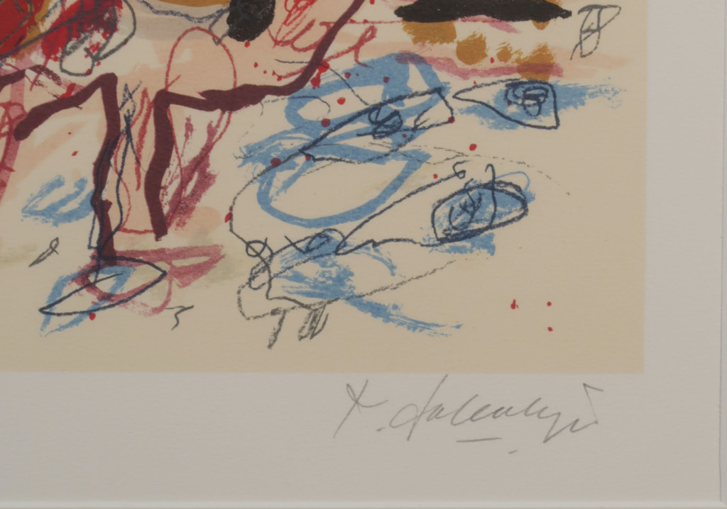 Kees Salentijn: Zeefdruk, Vestidos III - Ingelijst kopen? Bied vanaf 40!