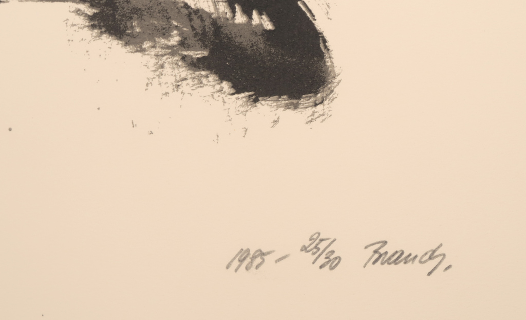 Robert Brandy: Litho, Zonder titel kopen? Bied vanaf 1!