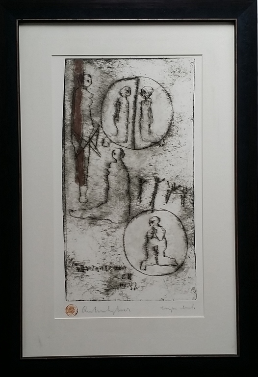 Anton Heijboer gesigneerde ets uit 1970 LAATSTE KEER AANGEBODEN verkocht voor € 420!