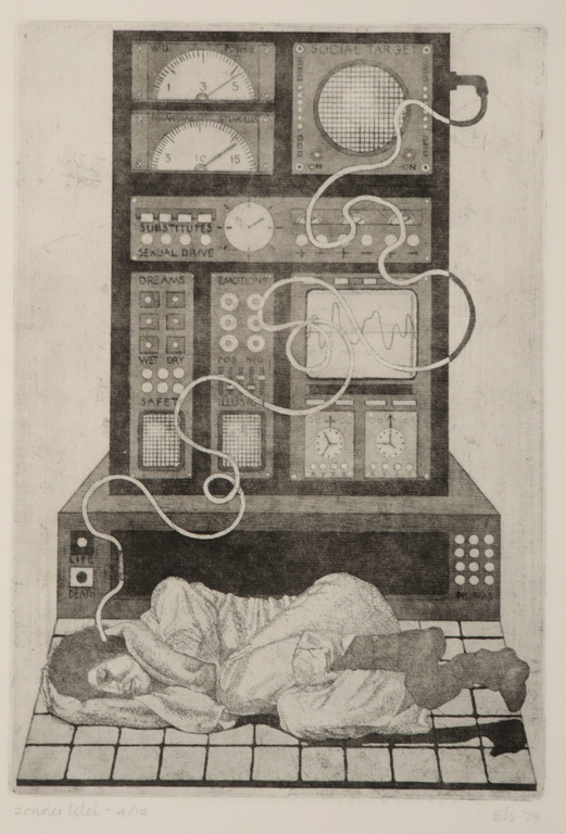 Onbekend gesigneerd: Ets, Zonder titel kopen? Bied vanaf 1!