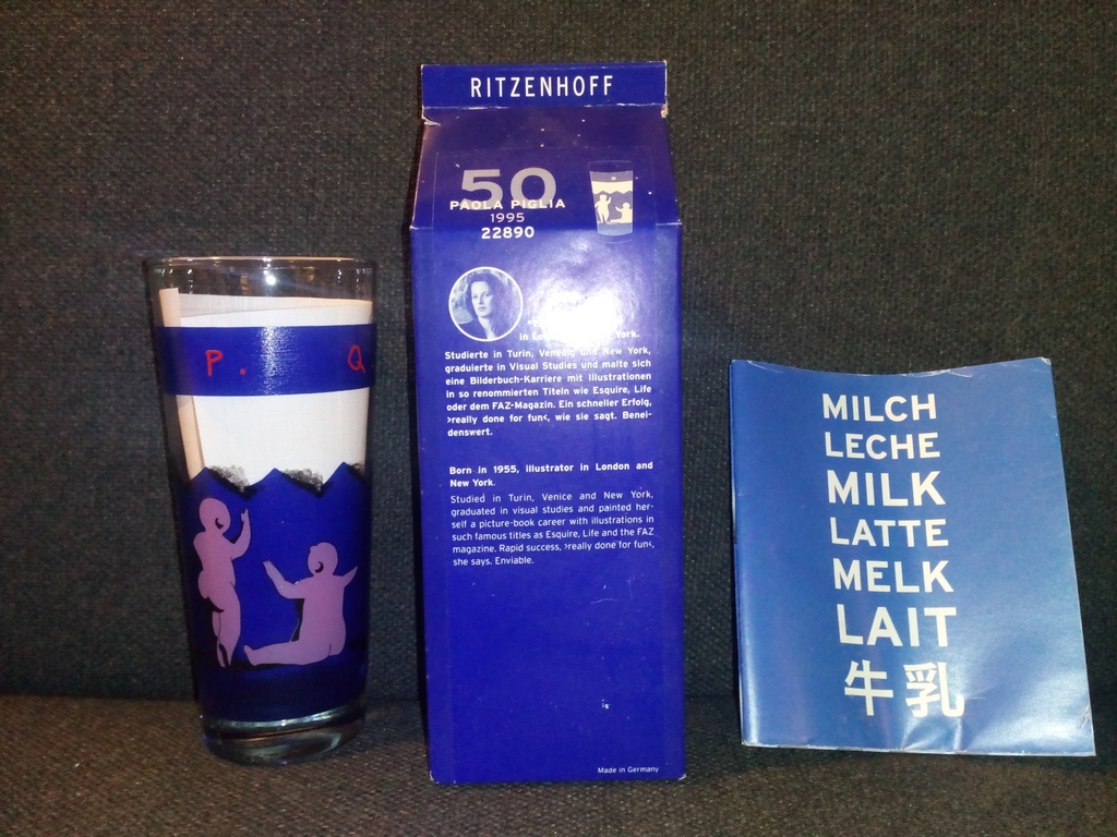 Ritzenhoff melkglazen diverse kunstenaars o.a. Mendini, 21 stuks kopen? Bied vanaf 220!